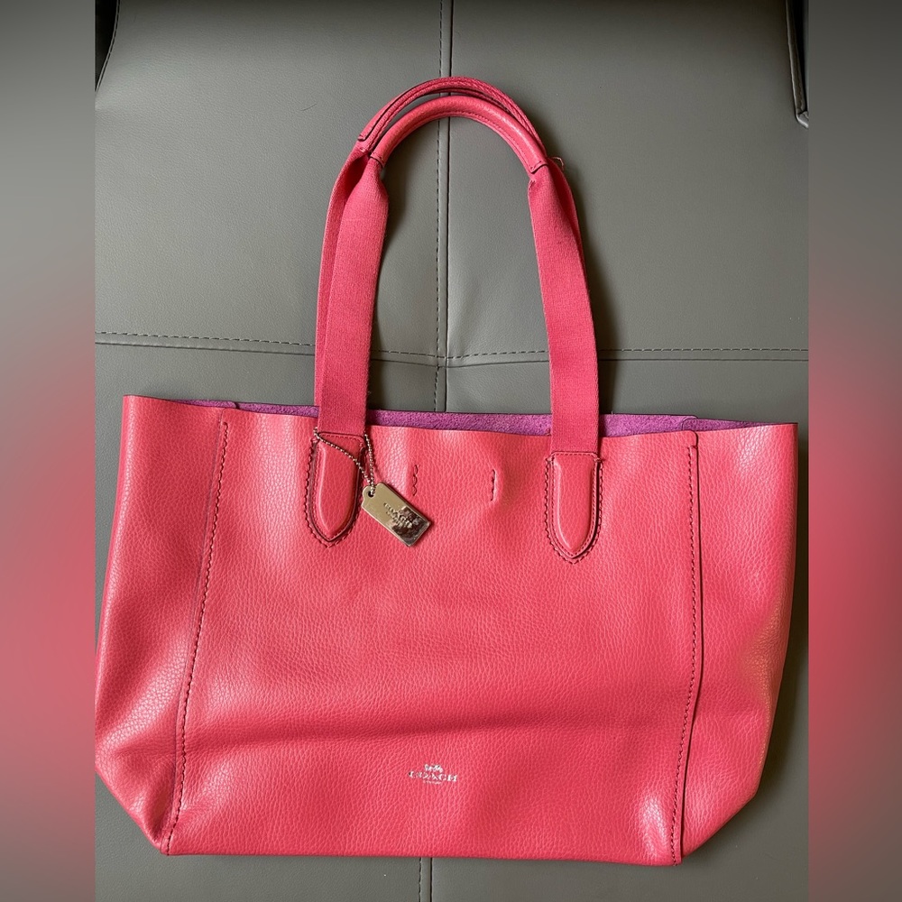 Coach Coral Coach tote